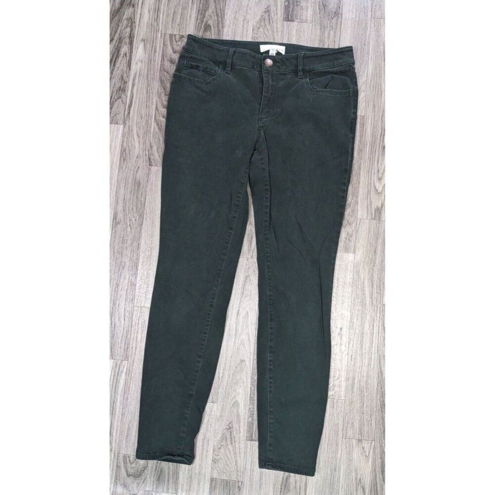 Loft Womens Size 26 / 2 Pockets Skinny Hunter‎ Green Leggings Pants